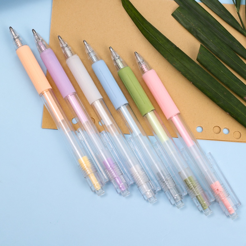 [Warna Random] Bentuk Pulpen Jelly Color Glue Stick Perekat Cepat Kering Warna Solid Dot Glue Pen Stick DIY Akun Tangan Scrapbooking Sekolah Kantor Supply