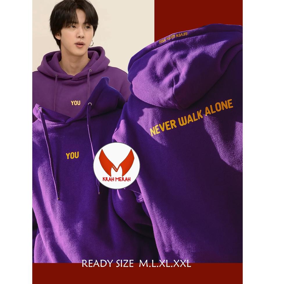 Murah HOODIE BTS JIMIN NEVER WALK ALONE
