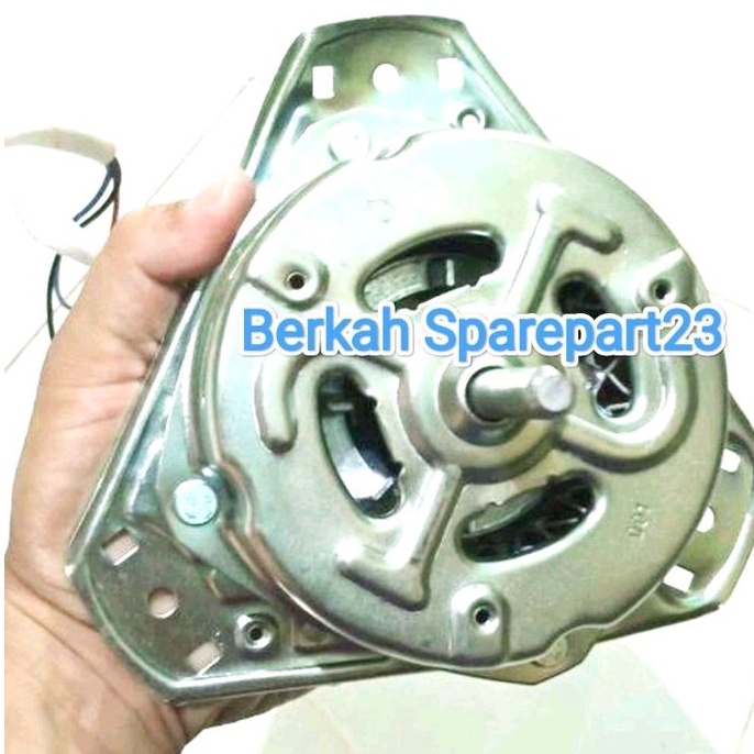Dinamo Spin Pengering Mesin Cuci Sanyo / AQUA Motor Dinamo Pengering Mesin Cuci Aqua 2 Tabung Kaki 3
