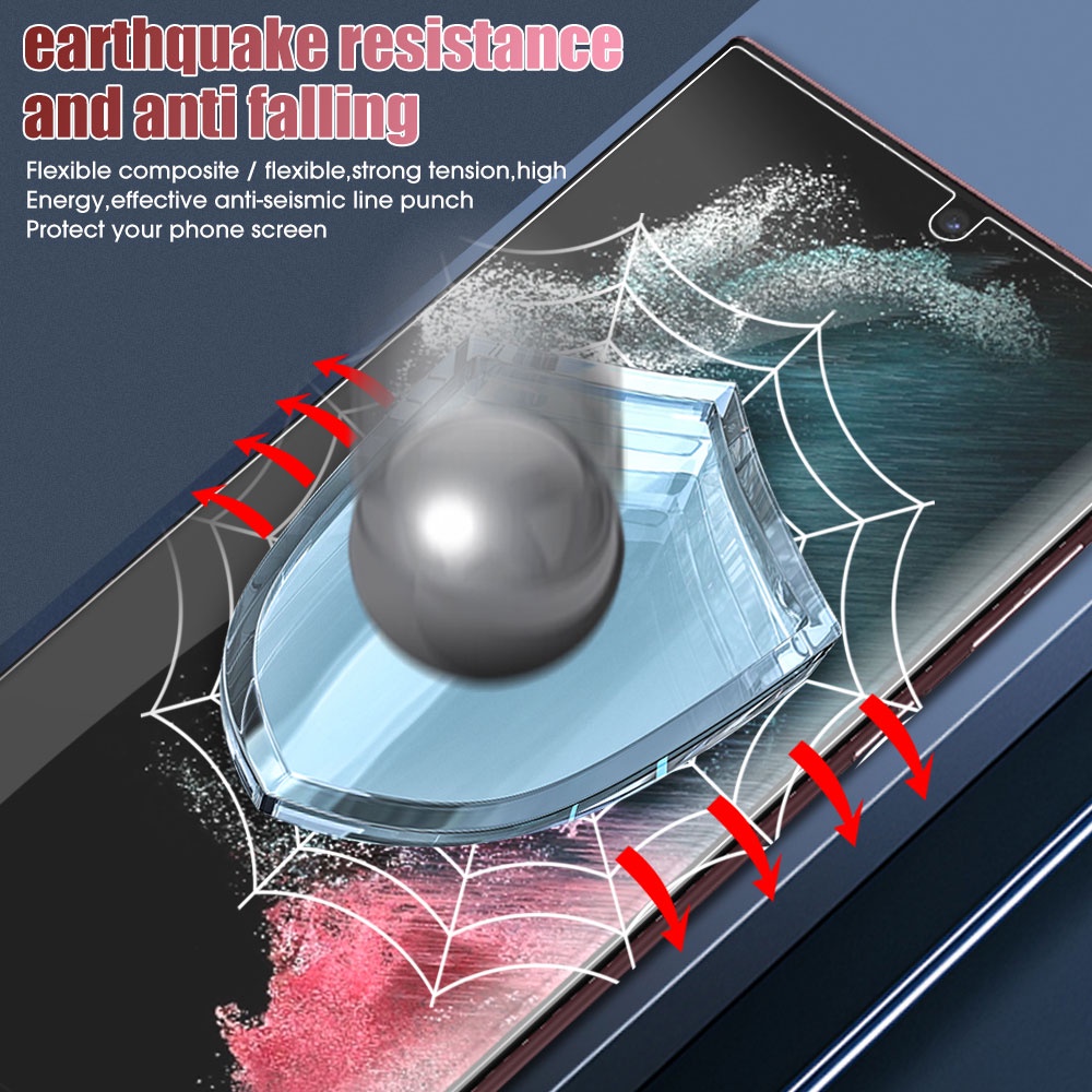 Film Hidrogel Lembut Anti Noda HD Soft Screen Film Pelindung TPU Hydrogel Film Anti Noda Film Layar Ponsel Full Cover Untuk Samsung Galaxy S23 series Anti Gores