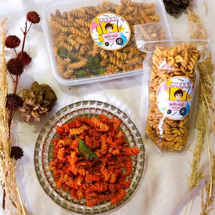 

H28 Makaroni Spiral Uril Pedas Daun Jeruk 80gr Kemasan Pouch BIG SALE セ