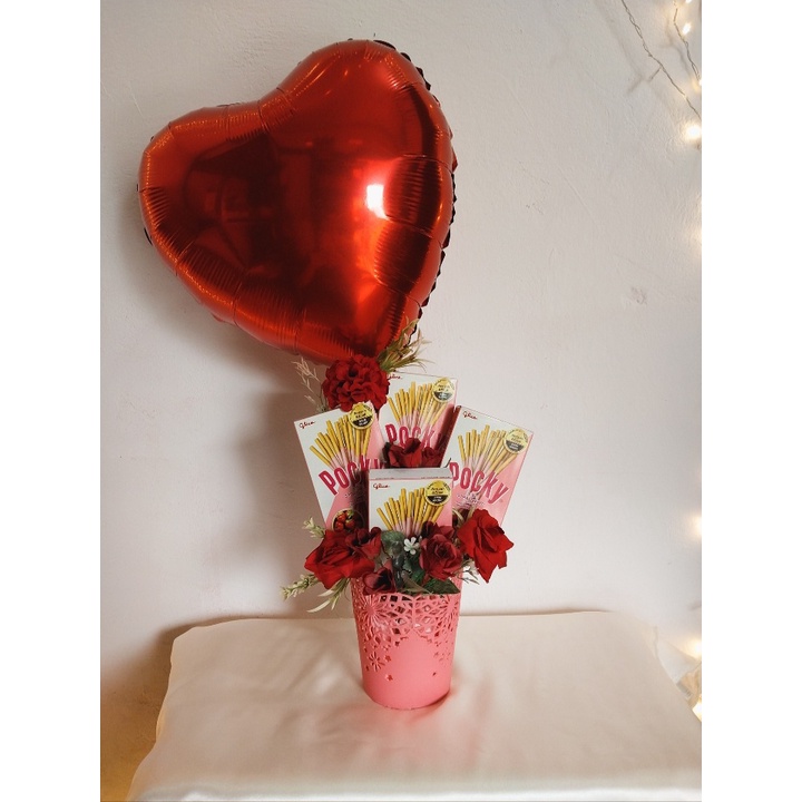 

Red Heart Set - Kado Ultah Pacar