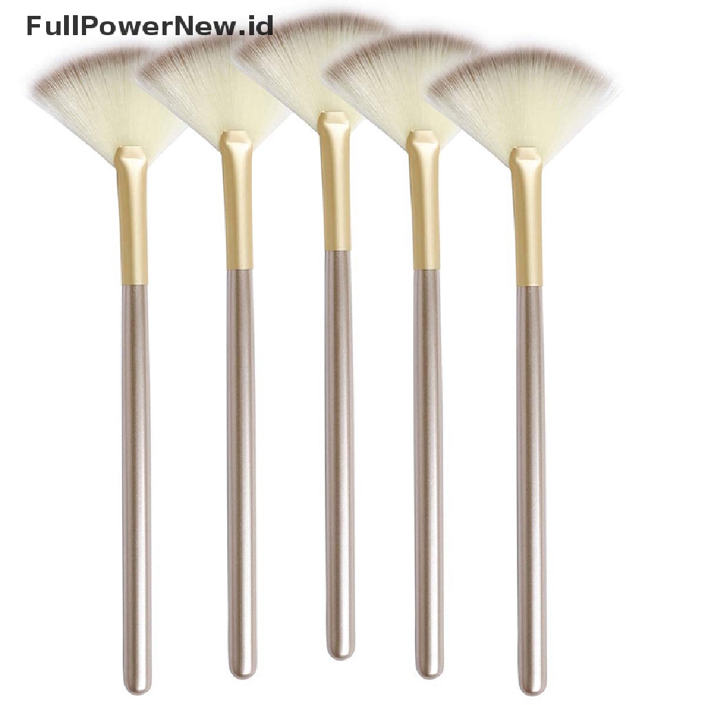 Power Sikat Makeup Setengah Lingkaran Lembut Rambut Persia Brush Foundation Highlight Kecil ID