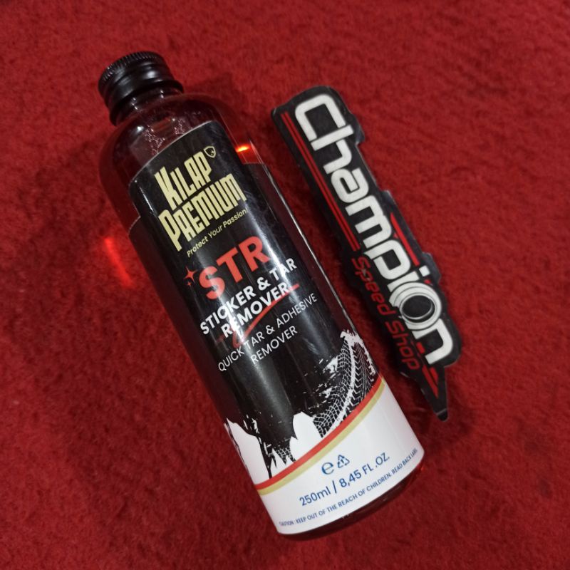 Pembersih Noda Sticker STR Sticker and Tar Remover Kilap Premium 250ml 250 ml