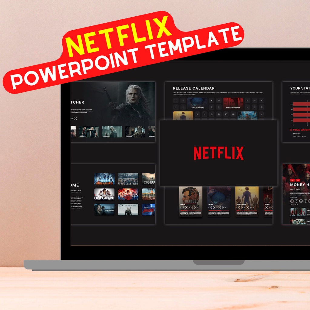 

NS Netflix Inspired Powerpoint Template ( Premium )