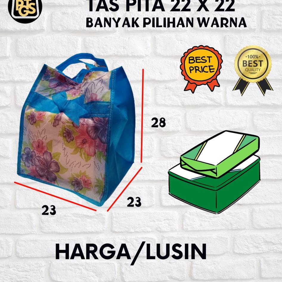 

Big Promo Tas hajatan bagus pita 22 kotak snack kotak nasi 22 x 22 berkat syukuran besek
