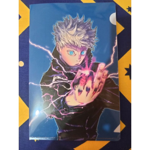 [OFFICIAL] JUJUTSU KAISEN MINI CLEAR FILE (GOJO/MAKI NOBARA/SUGURU GETO GOJO)