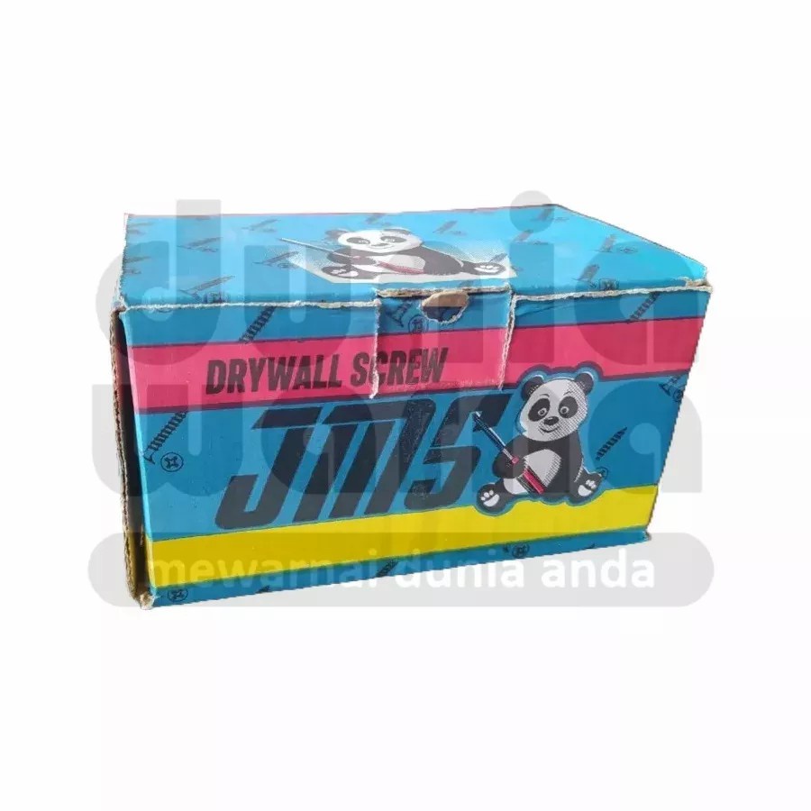 JMS PANDA Sekrup/Skrup Gypsum/Gipsum Baja/Drywall Screw 1" / 1-1/4" / 1-1/2" / 2" Inch Super Tajam K