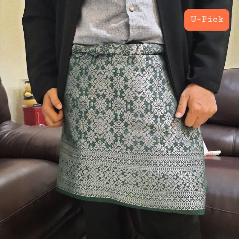 Rok Songket Lilit Bapak Melayu || Sarung Songket Batik Terbaru || Songket Tanjak Pria || Bawahan Kebaya Cowok || Ready Seragam COD Bayar di Tempat
