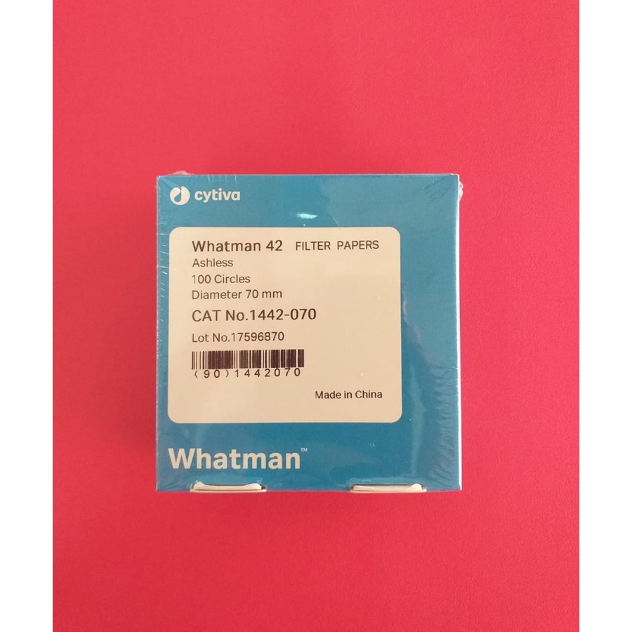 Whatman Kertas Saring No.42 Diameter 70 Mm 1442-070 -Whatman Filter Pa