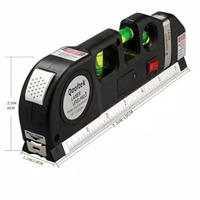 Lester Pro / Meteran Laser Waterpass Digital ORIGINAL 2B