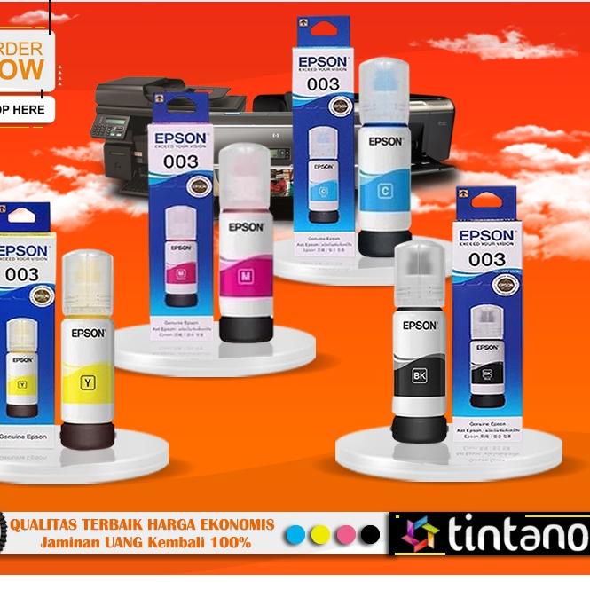 ♠ Tinta printer 003 ALL SERIES L3110 L3150 L3100 L1110 L3101 L5190 ☜