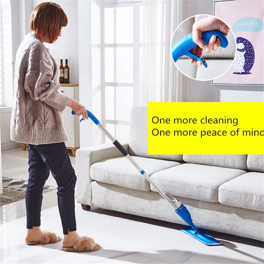 Spray Mop [A] Alat Pel Lantai Semprot Air Stainless Pembersih Rumah