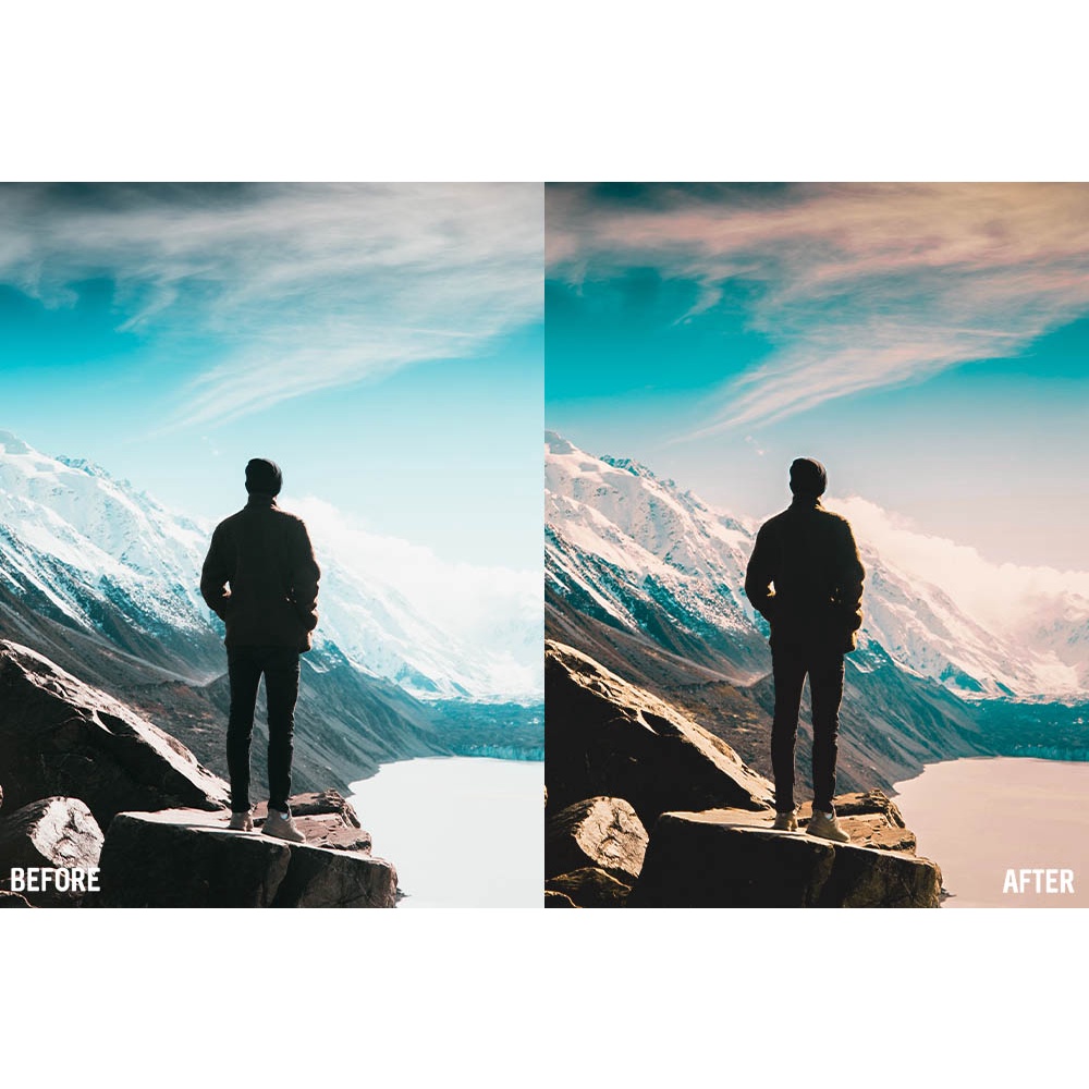 Brown Aqua Luts &amp; Preset Lightroom (Bisa VN,Ae,Pr dll)