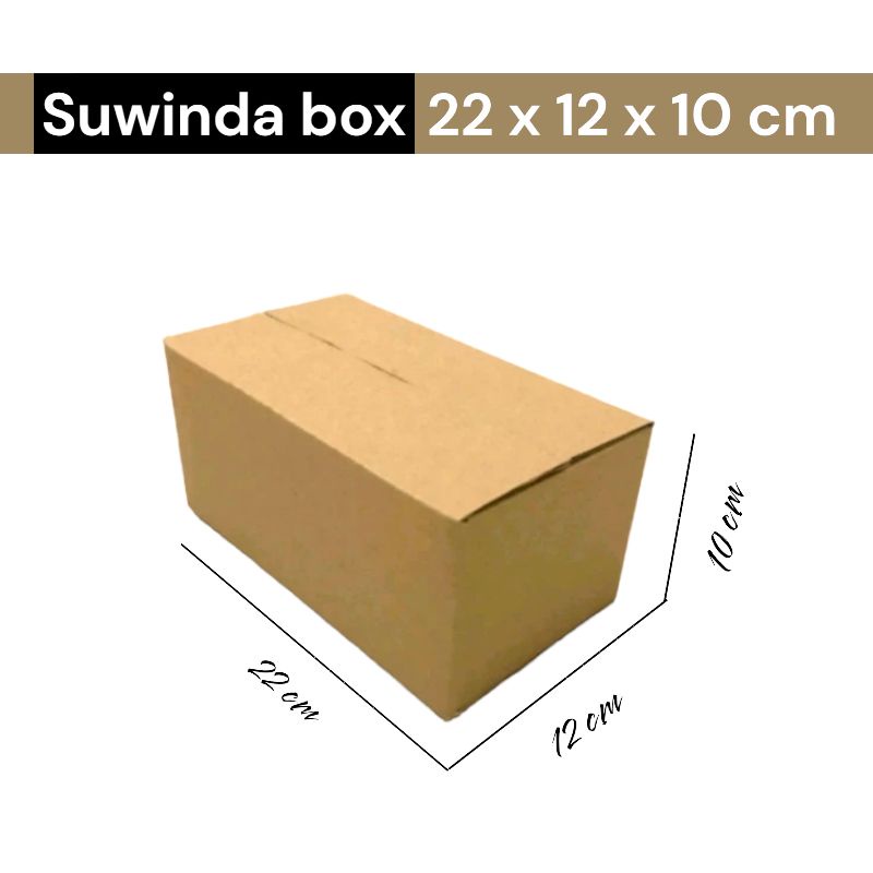 

Kardus karton uk. 22x12x10 cm Kotak Box ST untuk packing Souvenir -dll