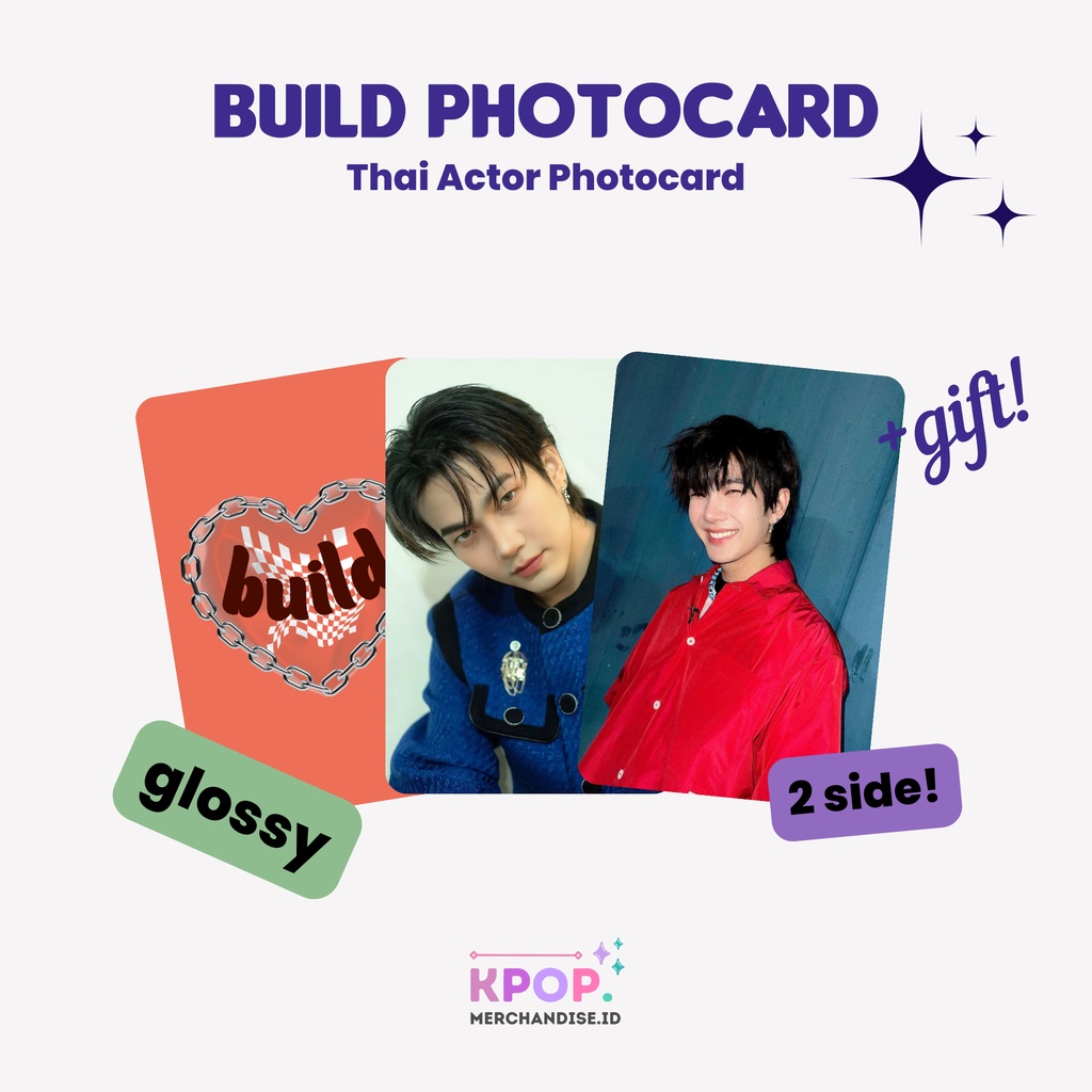 BUILD JAKAPAN PHOTOCARD COLOR THAI ACTOR