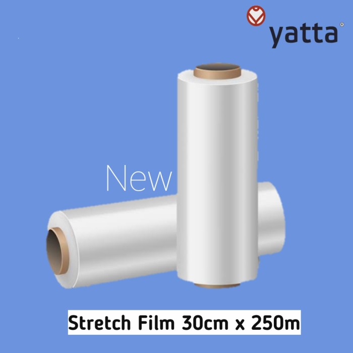 

[[JNT COD]] Strech Film Wrapping 30 cm x 250 m (Dust @ 12 Roll)