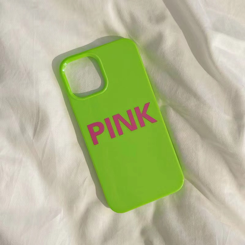 IPHONE Pola Pink Cocok Untuk Iphone14 14pro 14plus 13 13mini 13pro 13prm iPhone12 7Plus 8Plus Xr XS 13 12mini Pro Max Empat Sudut Casing Ponsel Tahan Guncangan