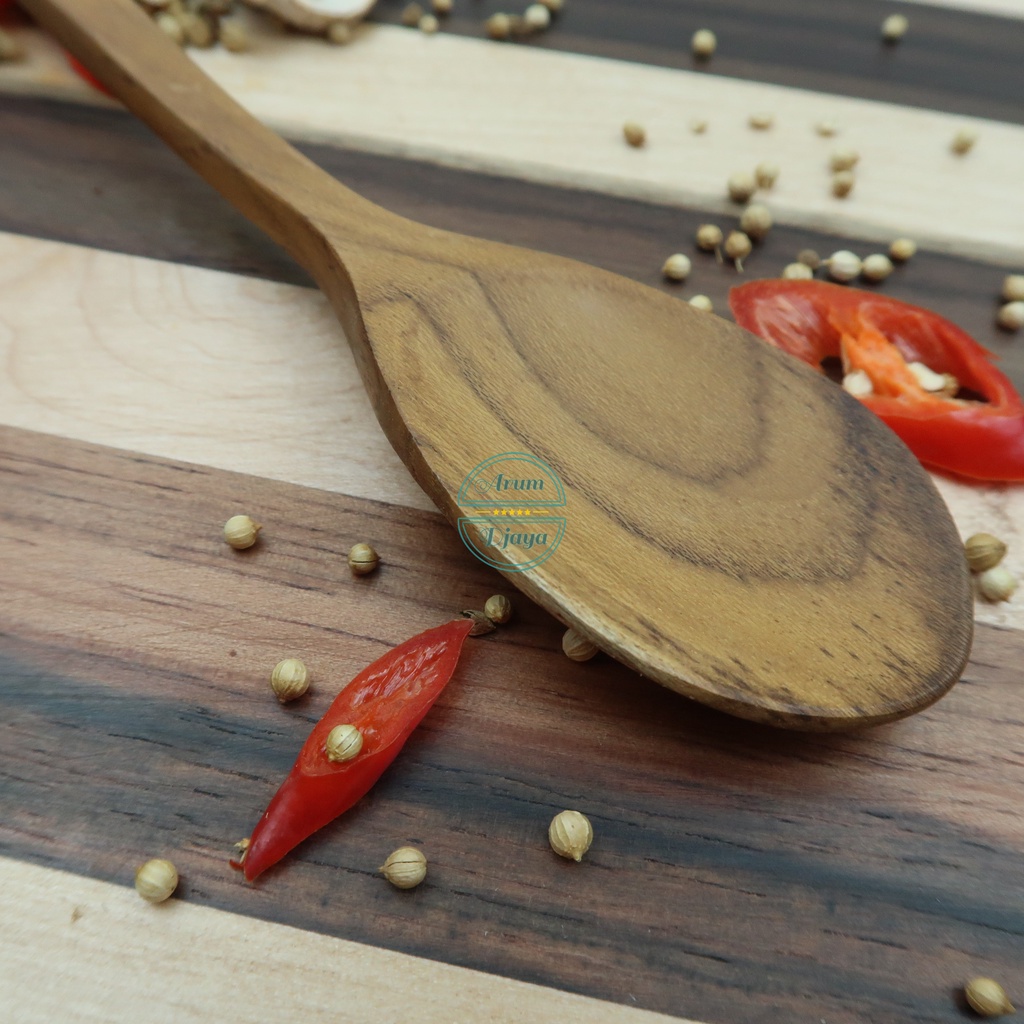 Sendok Makan Kayu Sendok Makan Wooden Spoon Sendok Kayu Property Photo Makanan