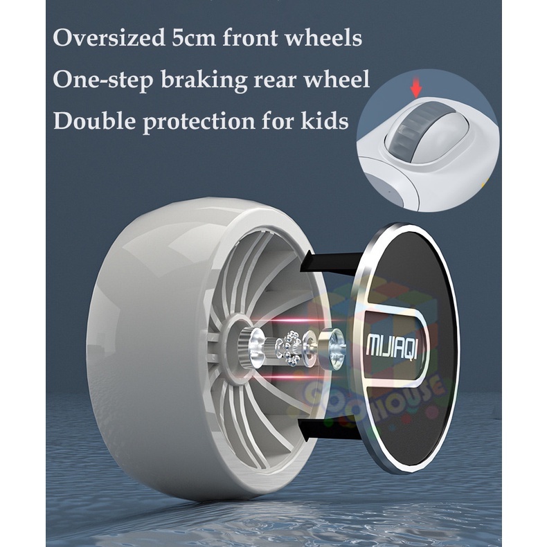 Skuter Anak 3 In 1 Skuter Anak Perempuan Skuter Lipat Scooter Anak Musik Skuter Anak Kids Scooter