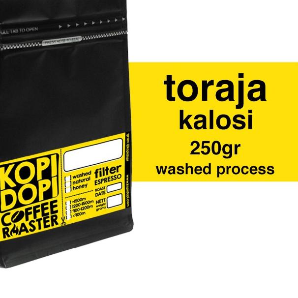 

✪ Kopi Arabika Toraja Kalosi Enrekang 250 gram 250gr 250g ➩