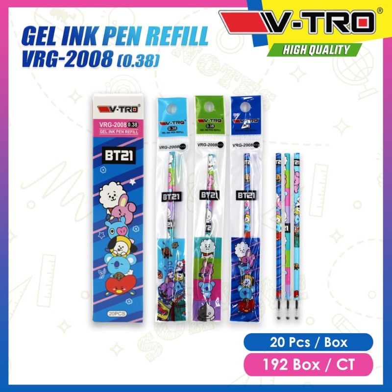 

Refill / isi tinta pulpen Karakter