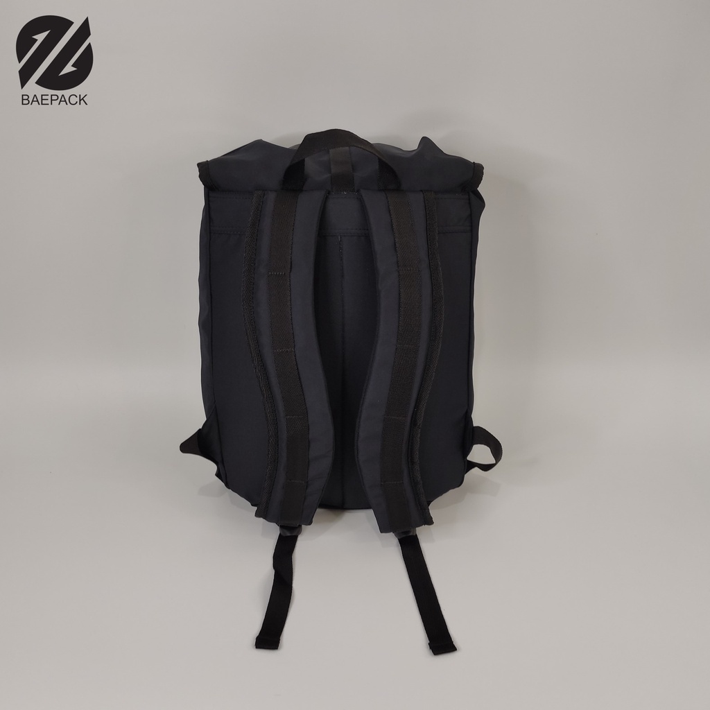 Tas Traveling Sekolah Wanita Anti Air Waterproof Akela Hitam Original Baepack / Tas Cowok Pria / Tas Wanita Perempuan / Tas Lokal Bandung / Tas Multifungsi Gunung Camping