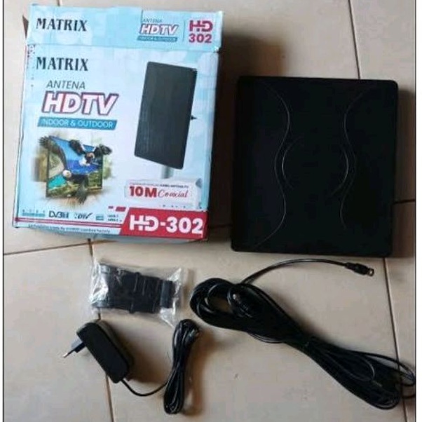 MATRIX ANTENA TV DIGITAL INDOOR DAN OUTDOOR HD302 / HD-302 / HD 302