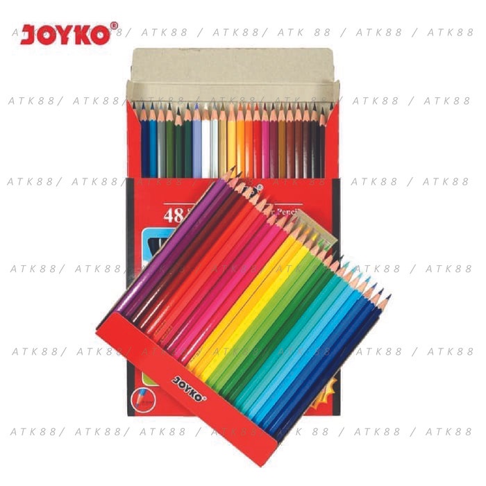 

Terlaris Pensil Warna 48 Joyko / Color Pencil Cp-48 Pb Joyko