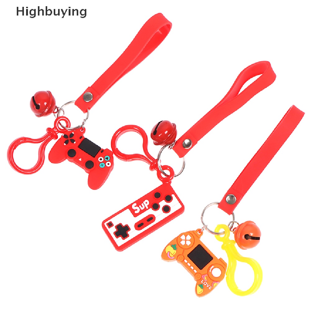 Hbid 1Pc Kreatif Video Game Handle Gantungan Kunci Model Joy Gantungan Kunci Cincin Liontin Glory