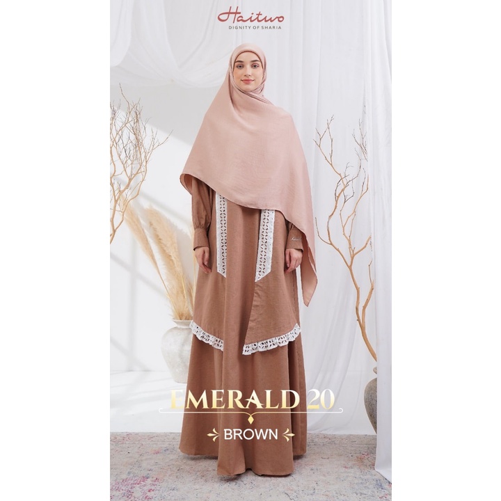 HAITWO GAMIS - EMERALD 020 BROWN BLUE