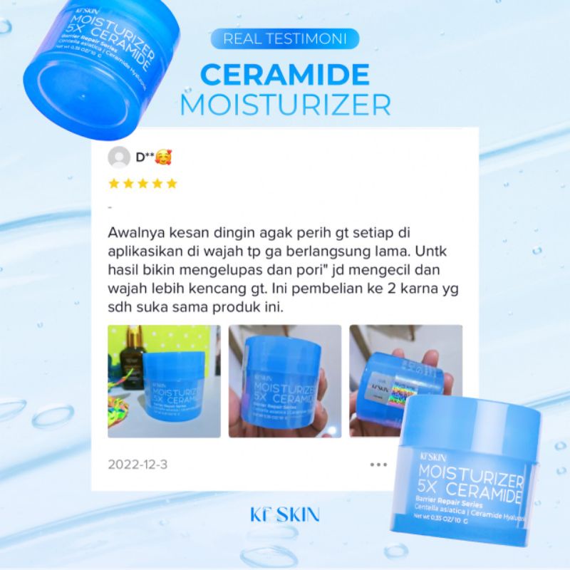 Moisturizer 5x Ceramide kfskin mostirezer original