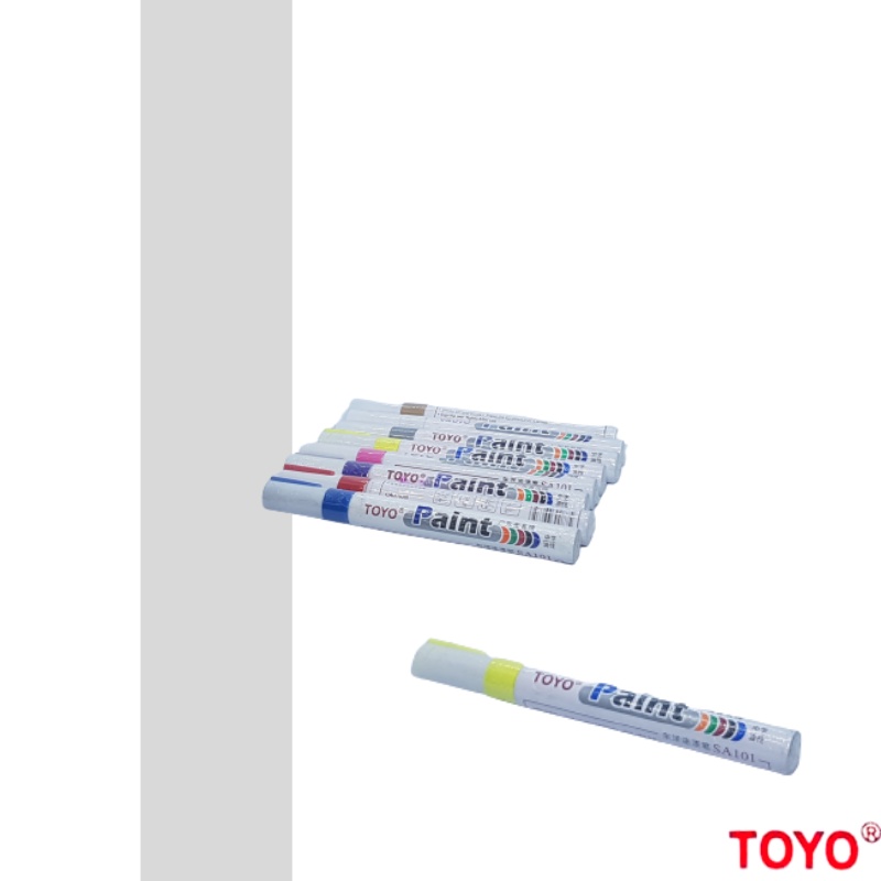 

Toyo Spidol Ban KUNING SA101 Original Import Tire Paint Marker Fix Pen Pro