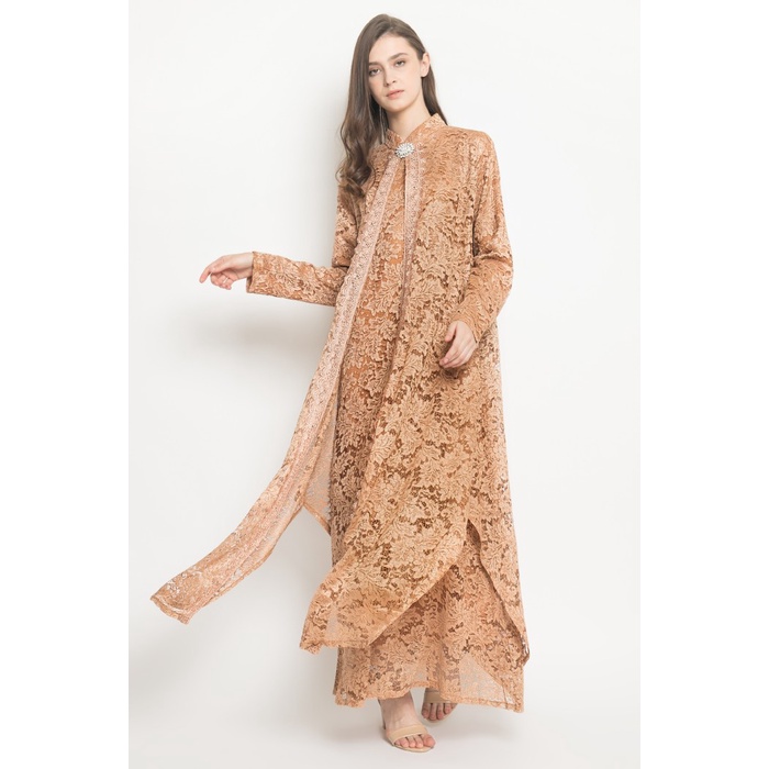 pStore88 - Kasa Heritage Artura Long Dress Muslim / Gamis 2844