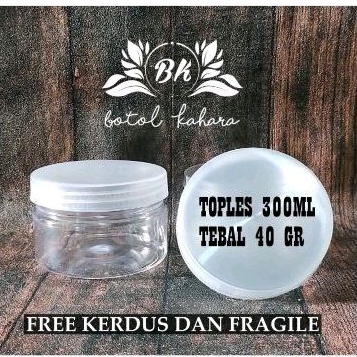 bb toples POLOS 300ml / toples tabung 300 ml