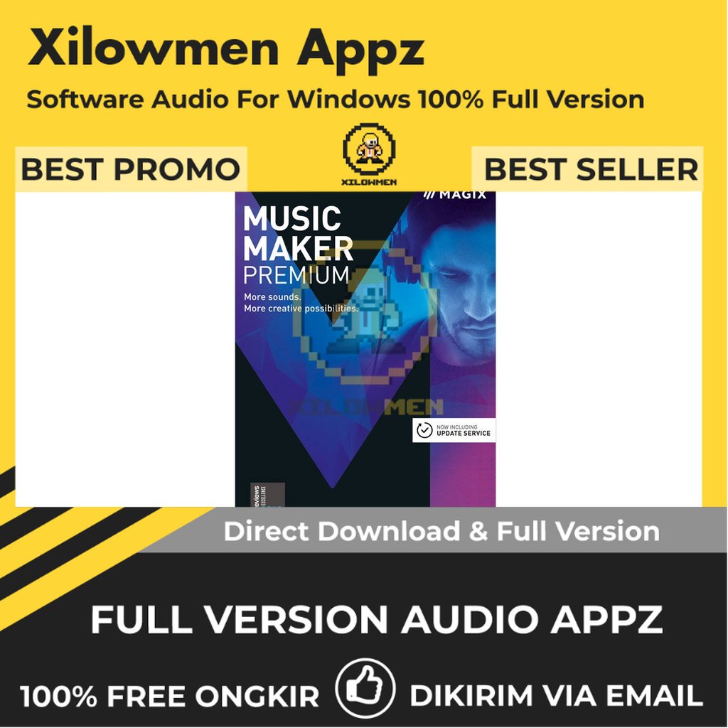 [Full Version] MAGIX Music Maker 2017 Premium / Live24 Pro Lifetime Audio Software WIN OS