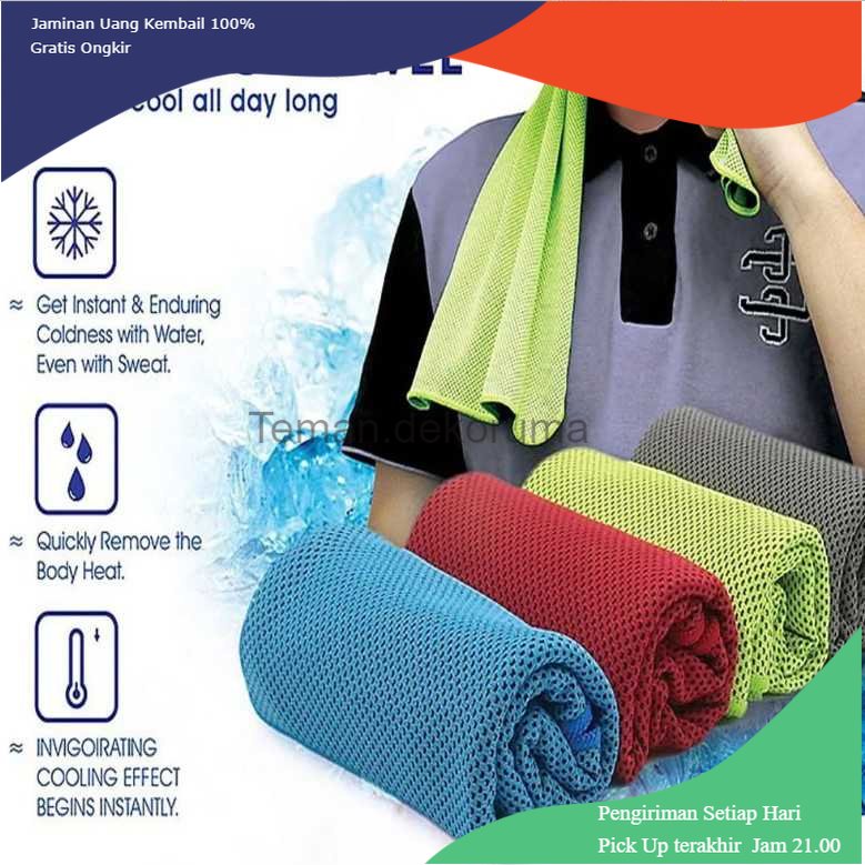 TD-KMN Zipsoft Handuk Dingin Sport Cooling Towel - SH-C00290