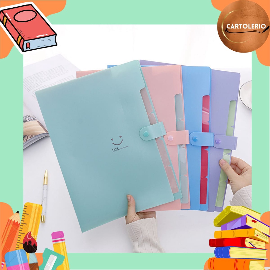 

Map Dokumen / File Folder A4 Motif Smiley 5 Layer MF0018