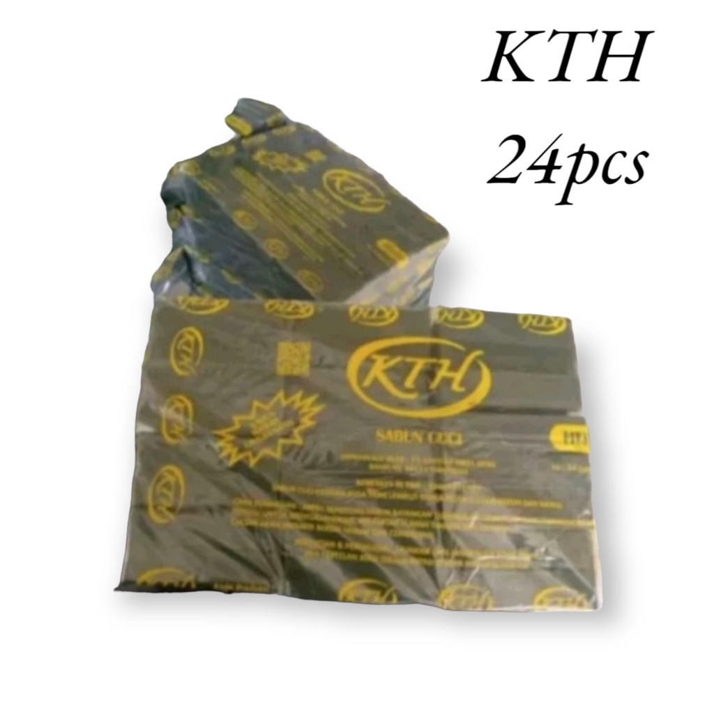 sabun batang sabun cuci cap kth hijau 1pack(isi 24 pcs)