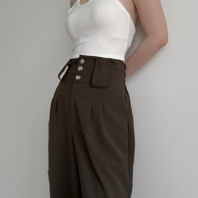 RX FASHION - JADE HIGHWAITS PANTS TWISTCONE -NN