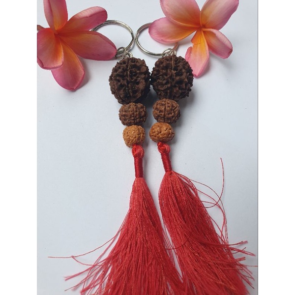 Gantungan Kunci Rudraksha Ginitri Khas Bali