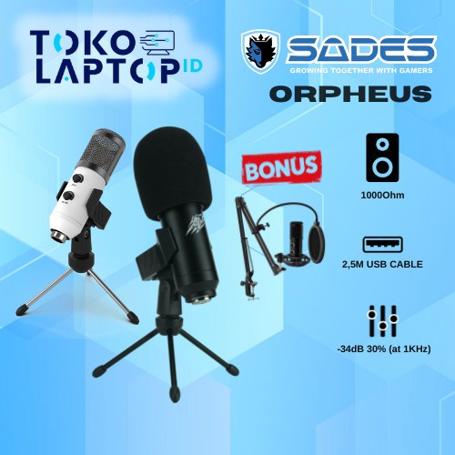 Sades Orpheus Mic Condenser Premium Full Set