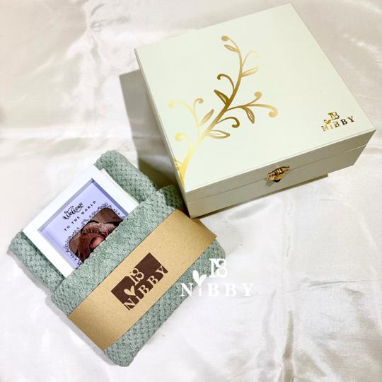 CUTE BABY BORN GIFT Hadiah Bayi Baru Lahir Kado Lahiran Handuk Foto Waslap Mewah Premium Birth Aqiqah Ulang Tahun Anak Towel Lembut Menyerap Air