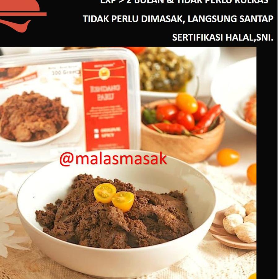 

☋ Rendang Paru Restu Mande Bukan Frozen Food ➷