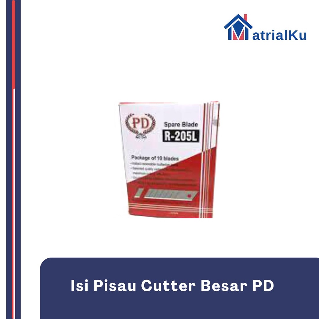 

Isi Pisau Cutter Besar PD