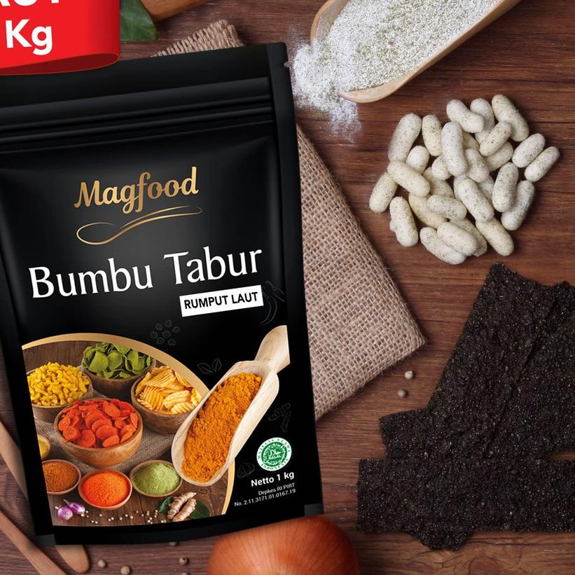 

♨ Magfood Bumbu Tabur Rumput Laut 1 Kg ★