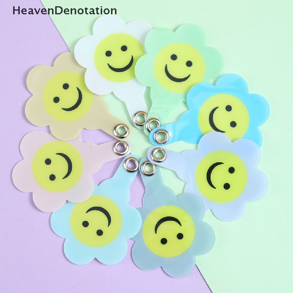 [HeavenDenotation] Universal Ponsel Lucu Smiley Face Sambungan Tetap Paking Ponsel Lanyard Kartu Paking Telepon Kabel Gantung Aksesoris HDV
