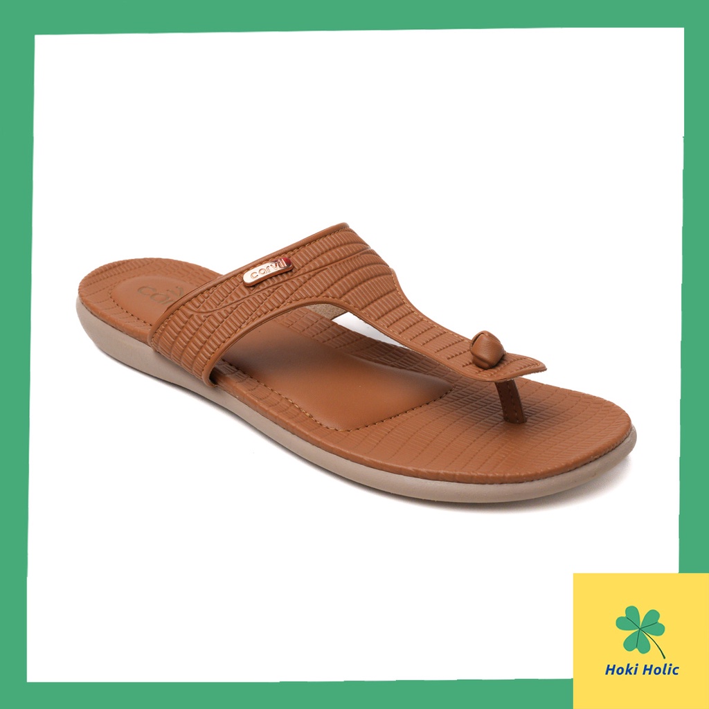 Sandal Casual Carvil  Wanita Jepit Teplek &amp; Hak