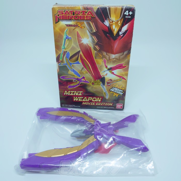 SATRIA HEROES BIMA X MINI WEAPON MOVIE - HELIOS MAGNETIC MODE BANDAI