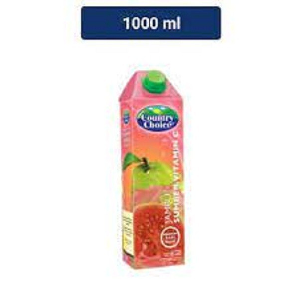 

Country choice guava juice 1L